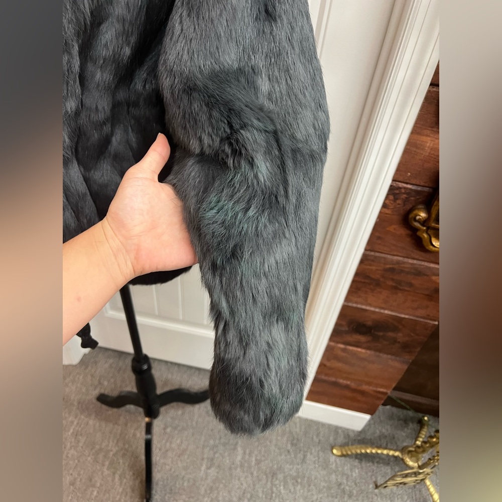 Vintage Rabbit Fur Jacket - Picture 4 of 7